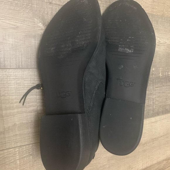 UGG Australia Womens Glee Black Ankle Boots Size 11 - Picture 8 of 10